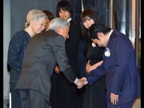 Nobuyuki Tsujii meets Japan's Emperor & Empress