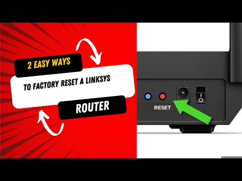 2 Easy Ways to Factory Reset a Linksys Router