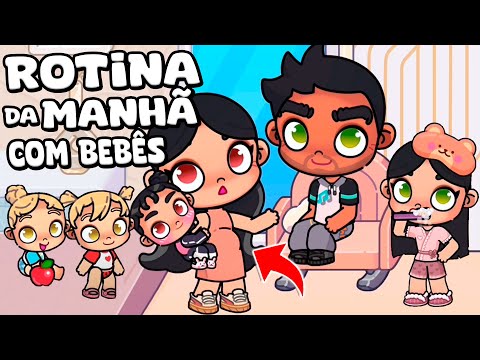 ROTINA DA MANHÃ COM BEBÊS | AVATAR WORLD ROTINAS E HISTÓRIAS