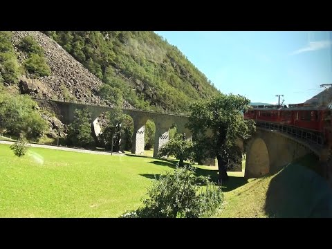 瑞士 三大景觀列車 黃金列車 冰河快車 伯連納快車