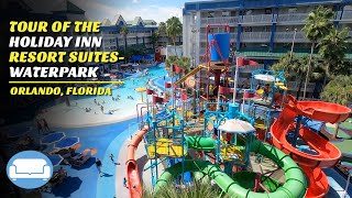 Tour of Holiday Inn Resorts Orlando Suites and Waterpark-  The Suite, Arcade, Pools, Food, and More