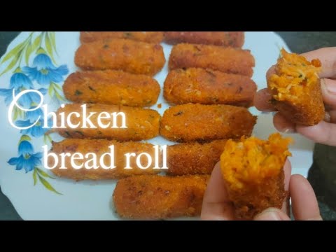 easy chicken bread roll recipe