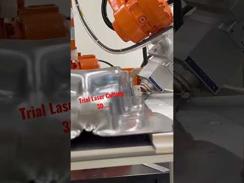 Trial Laser cutting 3D Profile #lasercutting #triming #taiwan #shorts #short