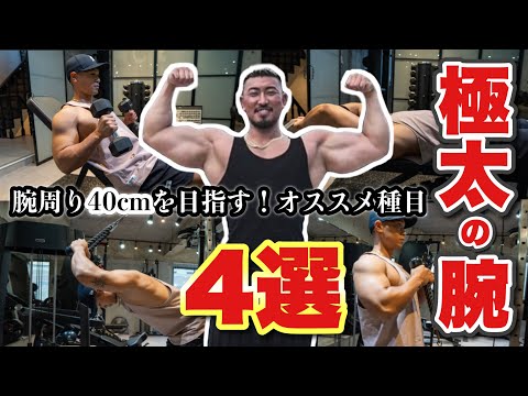 腕周り40cmを最短で目指すための種目【女性向け解説あり】