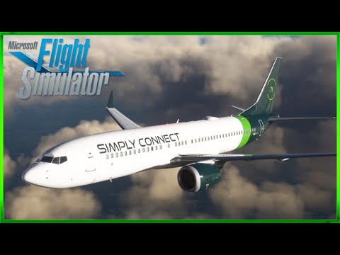 iFly 737- Boeing  Max8 - MFS2020 - Vatsim - Simply Connect Va - Xmas Flight To See Santa