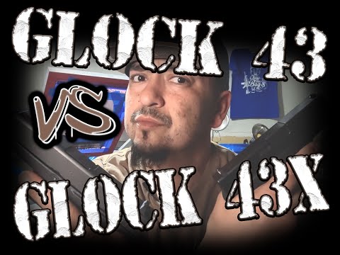 Glock 43 VS Glock 43X What's the difference?