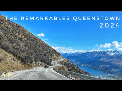 Driving Up The Remarkables Ski Area Queenstown New Zealand 2024 4K | New Zealand Ski Resort Tour 4K