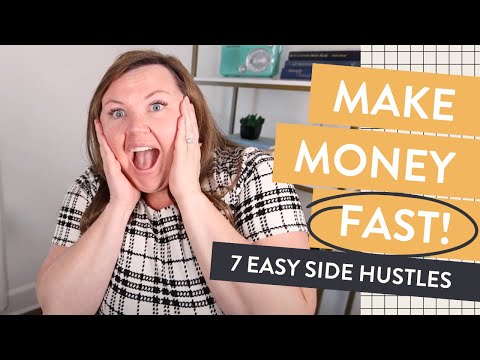 7 Easy Side Hustles to Make Money FAST (Beginner Friendly)