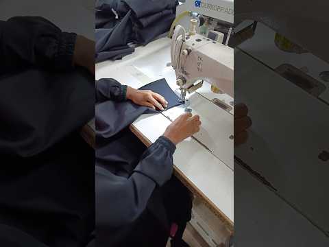 High Skill Operator| Back Dart Make & Top Stitch Follow Cut Mark|ব্যাক টিকিন টপ ইস্টিস |22 Sec Done✅