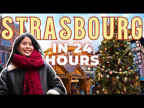 EUROPE'S CHRISTMAS CAPITAL in ONE DAY! 🎄 | Strasbourg Vlog