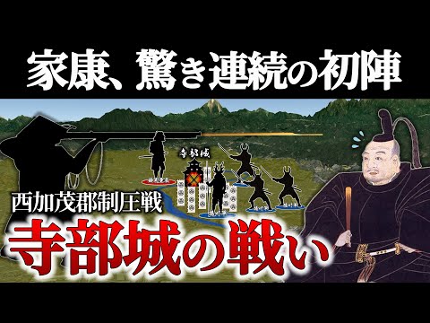 【寺部城の戦い】初岡崎帰還、家康の初陣【どうする家康】【地形図で解説】