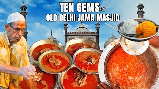 Best Non Veg Street Food at Jama Masjid पुरानी दिल्ली in Ramazan | Best Street Food of Old Delhi! 🇮🇳