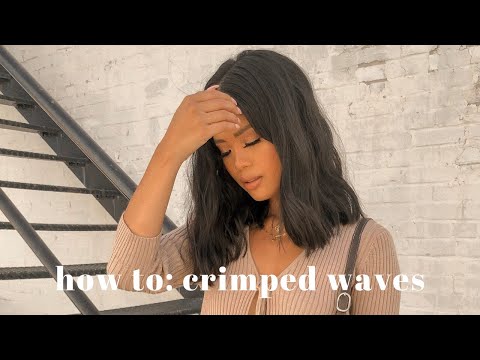 HOW I GET MY CRIMPED WAVES!