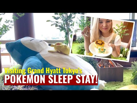 Snooze away with Snorlax in Grand Hyatt Tokyo's POKÉMON SLEEP inspired hotel stay!