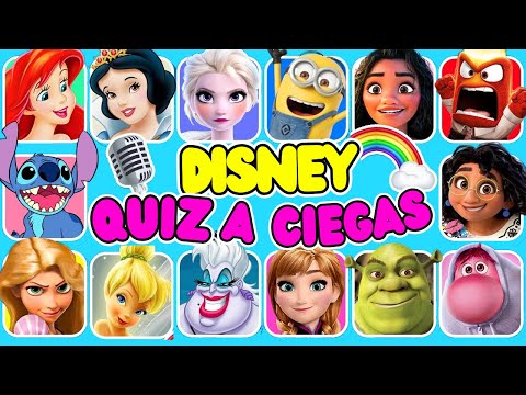 ADIVINA 50 CANCIONES Especial DISNEY🎤🌺🎬 Prueba a Ciegas | Los Minions, Vaiana, Rapunzel, Elsa