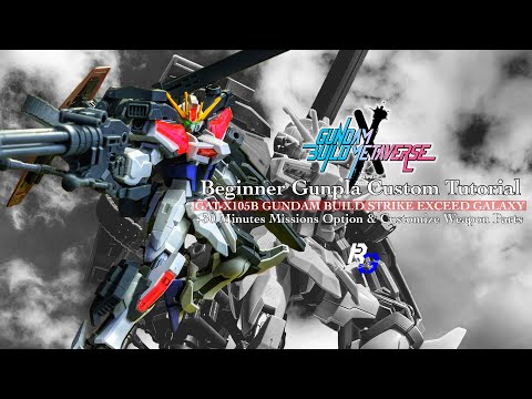 Tutorial Custom Gunpla Untuk Pemula EG Gundam Build Strike Exceed Galaxy Custom Build (In Bahasa)