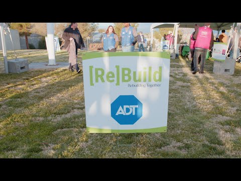 ADT volunteers participate in Kickoff to Rebuild event