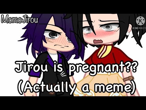 Jirou is PREGNANT?! (Actually a meme) |MHA|BNHA| MomoJirou ft.Kaminari and Iida being good friends