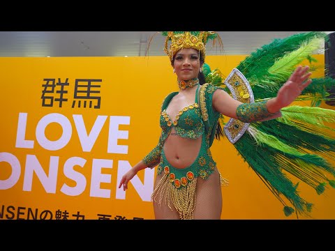 JR大宮駅でサンバ！ 上州ぐんま産直市2024  OIZUMI SAMBA in OMIYA Station