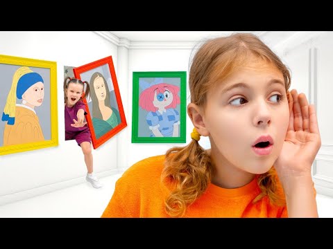 Un divertido juego de escondite 🙈 ¿A cuál de los niños encontrará papá primero? | Vania Mania ESP