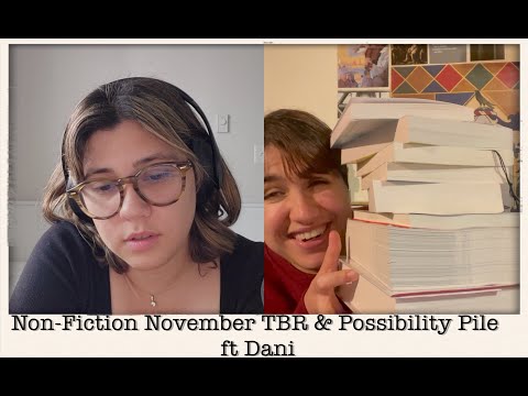 2022 | #nonfictionnovember TBR & Possibility Pile {ft. Dani}