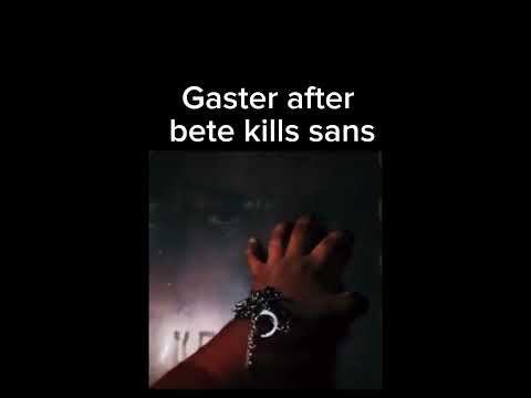 Gaster after bete kills sans(meme edit)#meme#editsviral#foryou#gaster#bete#glitchtale#sans#undertale