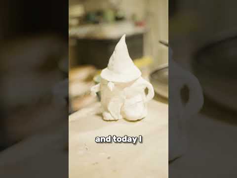 Ryans Garden Gnome! #pottery #creative #artist  #longmont #tinkermill