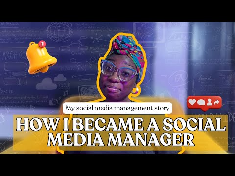 HOW I BECAME A SOCIAL MEDIA MANAGER: MY SOCIAL MEDIA MANAGEMENT STORY