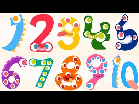 Meet The Numbers Friends - Play And Learn Numbers 1 - 10 - Fun Educational Games For Children