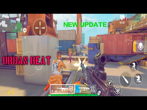 URBAN HEAT - NEW UPDATE GAME PLAY | 5V5 SHOOTER FPP GAME | TOP MOBILE GAME'S