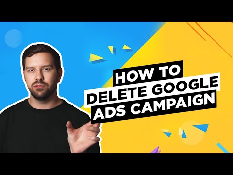 How To Delete Google Ads Campaign