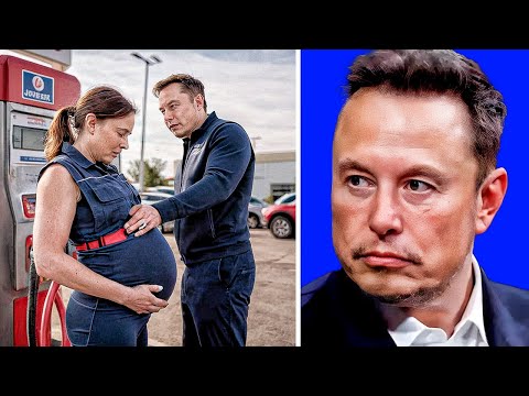 Elon Musk Notices a Pregnant Woman Working Hard at a Gas Station, and His Act Will Shock You