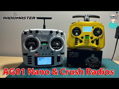 RadioMaster Pocket & Boxer Crush Radio Controllers // AG01 Nano CNC Metal Gimbals