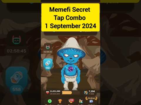 Memefi Secret Tap Combo 1 September 2024 #memefi #dailycombo