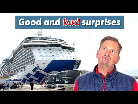 Good and bad mid-cruise surprises on Regal Princess in the British Isles