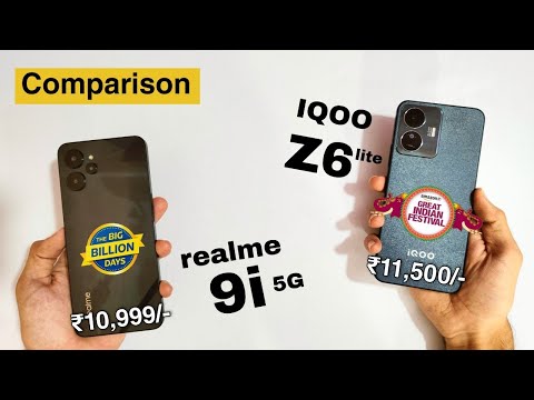 realme 9i 5g vs iqoo z6 lite 5g Speed Test & Comparison | Shocking Results ❌