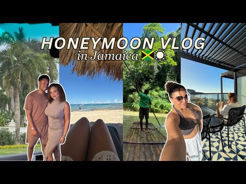 JAMAICA HONEYMOON VLOG // All-inclusive resort *adults only*, bamboo rafting + LOTS of relaxing 🇯🇲☀️