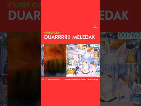 DUARRRR!! MELEDAK | VTUBER CLIP #shorts #hololive