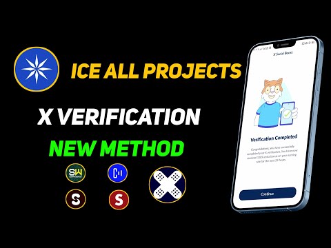 Ice network all project x verification process - ice network Twitter verification - Hassan Crypto