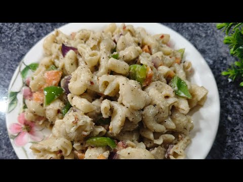 White sauce pasta 😋||Evening snack||classic foods||