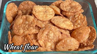 Wheat Flour Chekkali | Wheat flour snacks | wheat flour chekkalu | Simple snacks with wheat flour