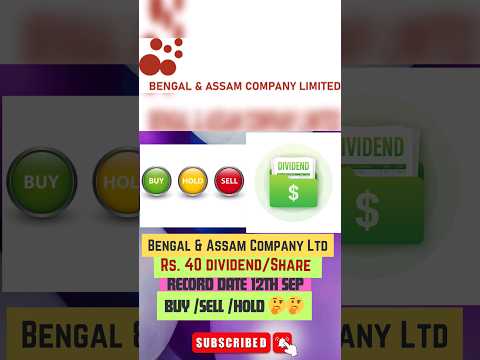 Bengal & Assam Company Ltd #dividendshare #dividendstocks #dividend #subscribe #supportmychannel