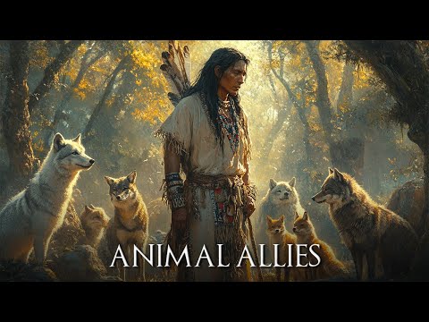 Animal Allies - Native American Flute - Beautiful Music for Calm, Peace, Relax