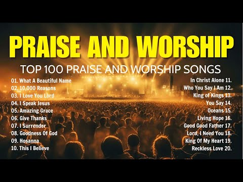 Praise And Worship Songs - Top 100 Praise And Worship Songs | What A Beautiful Name,... Lyrics #23