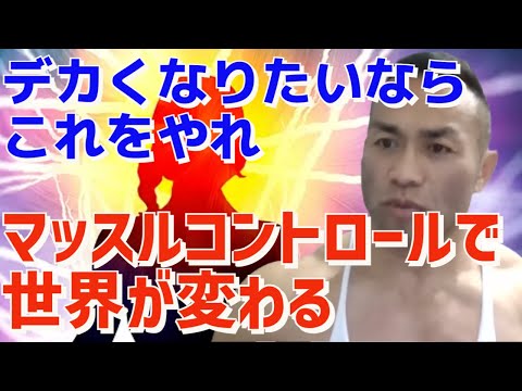 マッスルコントロールを極めよ【教えて山岸先生】山岸秀匡/筋トレ