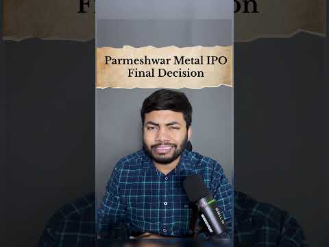 Parmeshwar Metal IPO Final Decision | Latest GMP #shorts #ipoalert #ipo #stockmarket