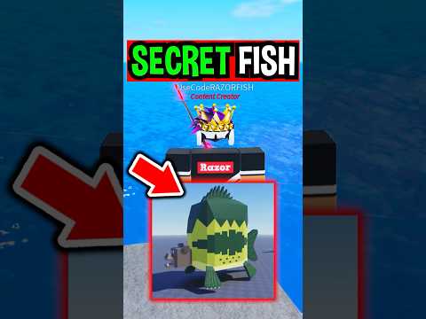 SECRET SEA BEAR FISH in Roblox Fisch..