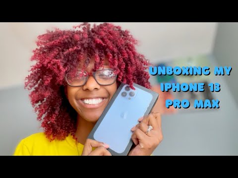 sierra blue iphone 13 pro max unboxing