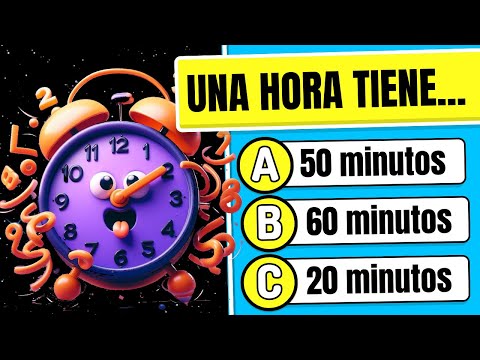 Adivina 35 Preguntas de “PRIMARIA” 🧠🤓🤔 QUIZ de Cultura General