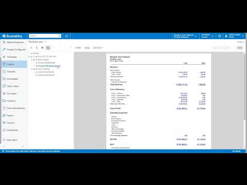 Master Acumatica Reports & Inquiries: Demo by The Answer Company | Acumatica's Top Canadian Partner